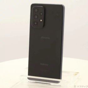 【中古】SAMSUNG(サムスン) Galaxy A53 5G 128GB オーサムブラック SC-53C docomo SIMフリー 【262-ud】
