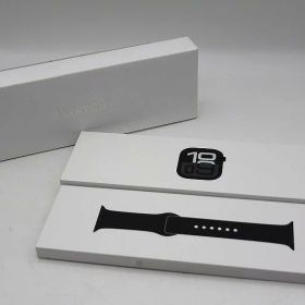 アップル Apple Apple Watch10 GPSモデル/42mm ジェットブラック・ブラックスポーツバンド MWWF3J/A 【中古】