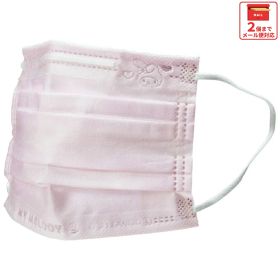 99% カット スケーター 不織布 プリーツ マスク エンボス 10枚 入り 大人 用 MSKPE4 スケーター【ふつうサイズ キャラクター カラー 不織布カラーマスク カラーマスクマイメロディ マイメロ サンリオ 女の子 女子】