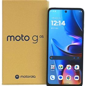 【motorola】モトローラ『moto g05 / 6.7inch / 8GB / 128GB / SIMフリー / ミスティブルー』PB6N0003JP 2025年3月発売 スマートフォン 1週間保証【中古】