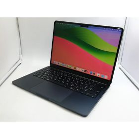 【中古】Apple MacBook Air 13インチ M3(CPU:8C/GPU:10C) 8GB/512GB ミッドナイト MRXW3J/A (13インチ, M3, 2024)【大宮東口】保証期間1ヶ月【ランクC】