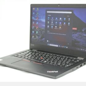 中古 13.3インチ Lenovo ThinkPad L13 Gen1 Windows11 超高性能 第10世代Core i5-10210u 8GB 爆速NVMe式256GB-SSD カメラ 無線 Office付き Win11【中古ノートパソコン 中古パソコン 中古PC】送料無料 あす楽対応 即日発送（Windows10も対応可能 Win10）