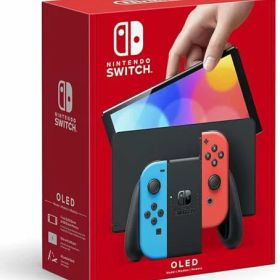 【中古】 任天堂 Nintendo Switch 有機ELモデル Joy-Con(L) ネオンブルー/(R) ネオンレッド ニンテンドースイッチ OLED