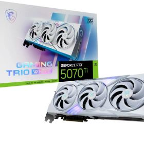 MSI GeForce RTX 5070 Ti 16G GAMING TRIO OC WHITE グラフィックスボード VD9040