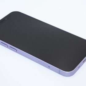 訳あり特価 バッテリー状態良好(100％) iPhone12mini 64GB パープル Cランク