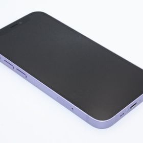 訳あり特価 バッテリー状態良好(95％) iPhone12mini 64GB パープル Cランク