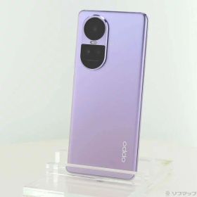 【中古】OPPO(オッポ) OPPO Reno10 Pro 5G 256GB グロッシーパープル A302OP Softbank SIMフリー 【276-ud】