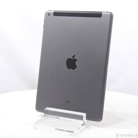 〔中古〕Apple(アップル) iPad 第9世代 64GB スペースグレイ MK473J／A auロック解除SIMフリー〔377-ud〕