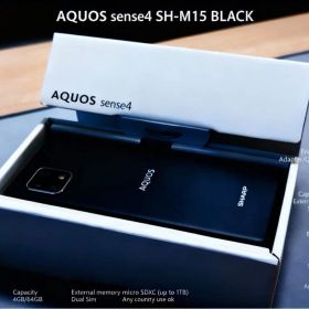 SHARP AQUOS sense4 SH-M15 ブラック