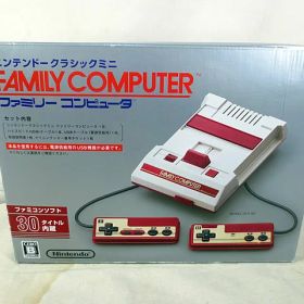 新品同様 任天堂 ニンテンドー クラッシックミニ ファミリーコンピュータ CLV-101