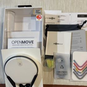 OPENMOVE ワイヤレス骨伝導イヤホン ブラック