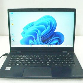 【軽量 779g】パソコン 中古 Windows11 Pro 64bit 東芝 DynaBook G83/FP (A6G7FPF2D511) 第10世代 Core i5-10210U 1.6GHz メモリ 8GB 256GB(NVMe SSD) 13.3インチ IGZO液晶搭載 フルHD(1920x1080) ノートパソコン