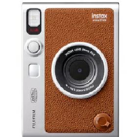 FUJIFILM（フジフィルム） ハイブリッドインスタントカメラ instax mini Evo チェキ 4547410520125 instax mini Evo チェキ USB Type-C対応 [ブラウン]
