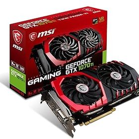 【中古】【未使用】MSI GeForce GTX 1070 Ti GAMING 8G グラフィックスボード VD6490