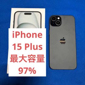 【おまけつき】iPhone15Plus 本体 ブラック 128GB