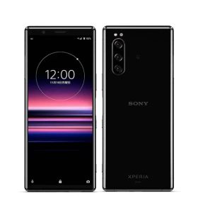 【中古】 SOV41 Xperia 5 ブラック SIMフリー 本体 au Aランク スマホ ソニー エクスぺリア【送料無料】 sov41bk8mtm
