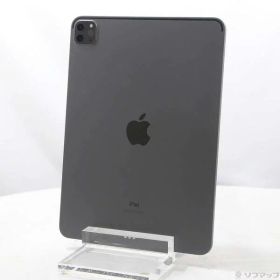 【中古】Apple(アップル) iPad Pro 11インチ 第2世代 128GB スペースグレイ FY232J／A Wi-Fi 【348-ud】