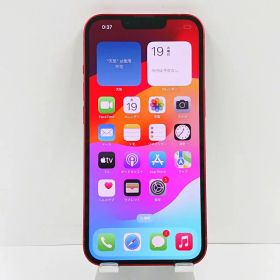 iPhone13 128GB au レッド 送料無料 本体 c03149 【中古】