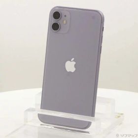 【中古】Apple(アップル) iPhone11 256GB パープル MWMC2J／A SIMフリー 【198-ud】
