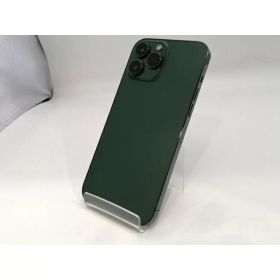 【中古】Apple 国内版 【SIMフリー】 iPhone 13 Pro Max 512GB アルパイングリーン MNCW3J/A【浜松駅前】保証期間1ヶ月【ランクC】