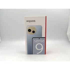 【未使用】SHARP 国内版 【SIMフリー】 AQUOS sense9 ブルー 6GB 128GB SH-M29【ECセンター】保証期間3ヶ月