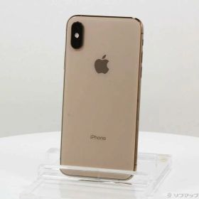 【中古】Apple(アップル) iPhoneXS 512GB ゴールド MTE52J／A SoftBank 【247-ud】