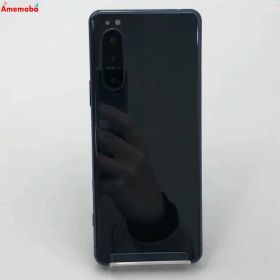 【中古】Xperia 5 II 128GB ブルー SOG02 AU版SIMフリー 美品