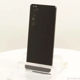 【中古】SONY(ソニー) Xperia 1 III 512GB フロストブラック XQ-BC42 SIMフリー 【258-ud】