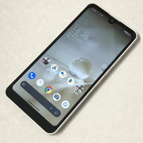 セイモバイル★ 【中古Aランク】 国内SIMフリー Ymobile AQUOS wish アイボリー A104SH