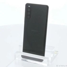 【中古】SONY(ソニー) Xperia 10 II 64GB ブラック SO-41A auロック解除SIMフリー 【276-ud】
