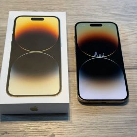 iPhone 14 Pro 128GB ゴールド ワンオーナー美品SIMフリー