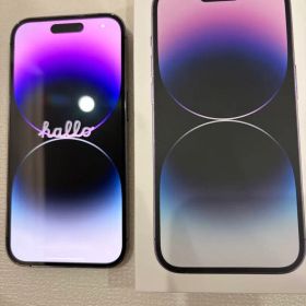 【美品】iphone14 pro 256GB ディープパープル