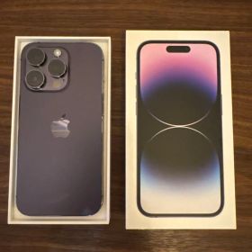 Apple iPhone 14 Pro ディープパープル 本体 (付属品未使用)
