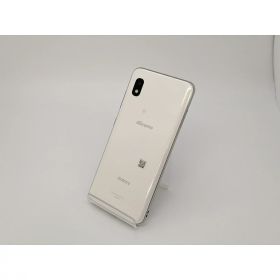 【中古】SAMSUNG docomo 【SIMロック解除済み】 Galaxy A21 ホワイト 3GB 64GB SC-42A【三宮センター】保証期間1ヶ月【ランクC】