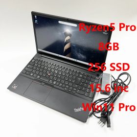Lenovo(レノボ) ノートパソコン ThinkPad E15 Gen2 20T9-S0EF00 AMD Ryzen 5 PRO 8GB 256SSD 15.6インチWin11 Pro【中古】