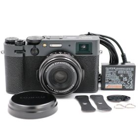 ■シャッター数400枚！新品同様■ FUJIFILM X100Ⅵ ブラック デジタルカメラ X100VI 日英二言語モデル 富士フィルム