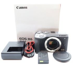 中古 １年保証 良品 Canon EOS M6 Mark II ボディ シルバー