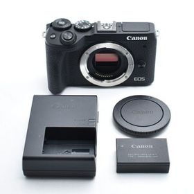 B#11684 Canon ミラーレス一眼カメラ EOS M6 Mark II ボディー ブラック EOSM6MK2BK-BODY