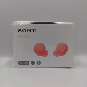 ソニー 完全ワイヤレスイヤホン WF-C500 DZ 軽量小型5.4g 高精度通話品質 簡単ペアリング IPX4防滴性能 コーラルオレンジ