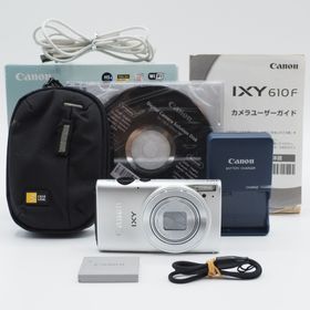 キヤノン(Canon)のCanon キヤノン IXY 610F シルバー 新品級 #3007(コンパクトデジタルカメラ)