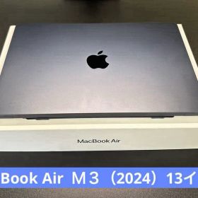 MacBook Air M3 13インチ（2024）ミッドナイト
