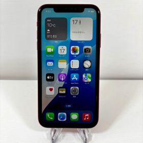iPhone XR 64GB レッド バッテリー80% 動作品