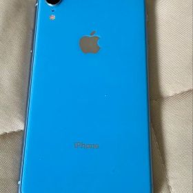 最終値下げ済iPhone XR 64GB ブルー動作OKバッテリー最大83%