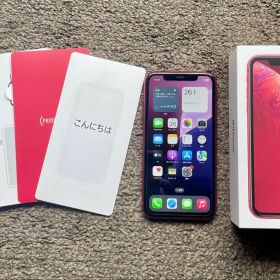 iPhone XR 64GB PRODUCT RED 箱付きsimフリー