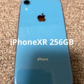 iPhoneXR 256gb ブルー SIMロック解除済