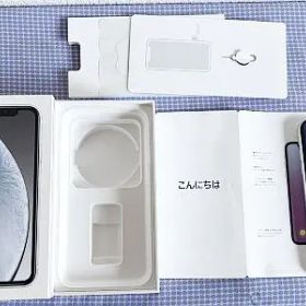 美品 Apple iPhoneXR ホワイト 128GB バッテリー交換済