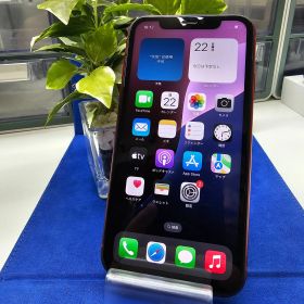 E2089【バッテリー新品】iPhoneXR RED 128 GB SIMフリー ガラスコーティング施工済み
