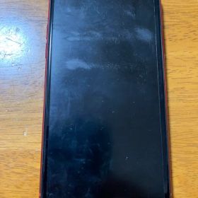 Apple iPhone XR product red本体 ジャンク