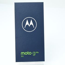 【新品】Y!mobile SIMフリー Motorola moto g53y 5G インクブラック