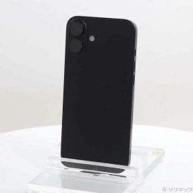 【中古】Apple(アップル) iPhone16 Plus 128GB ブラック 3N343J／A SIMフリー 【377-ud】